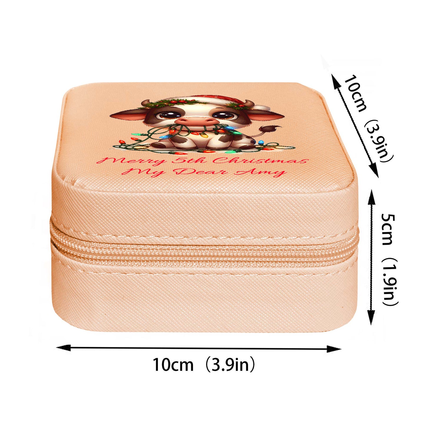 Mini Travel Jewelry Box, Birthday Gift for Woman & Girls JB018