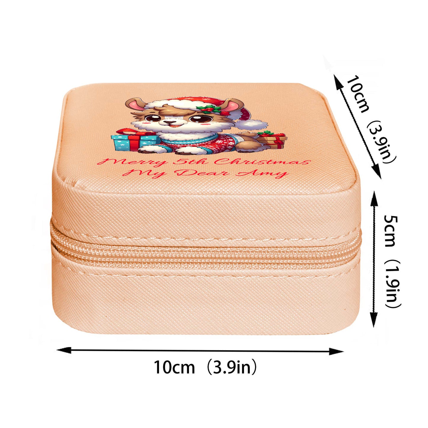 Mini Travel Jewelry Box, Birthday Gift for Woman & Girls JB019