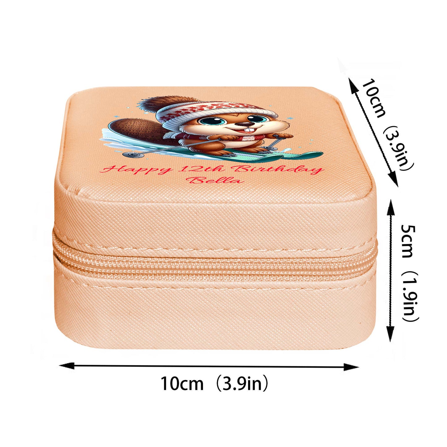 Mini Travel Jewelry Box, Birthday Gift for Woman & Girls JB002