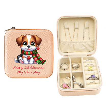 Mini Travel Jewelry Box, Birthday Gift for Woman & Girls JB020