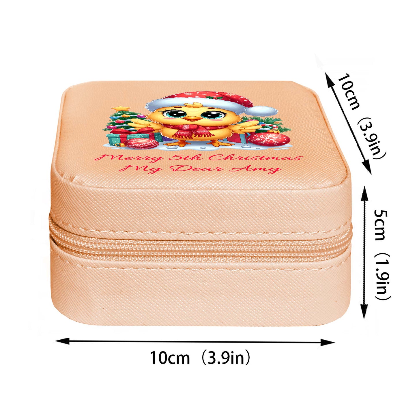 Mini Travel Jewelry Box, Birthday Gift for Woman & Girls JB021