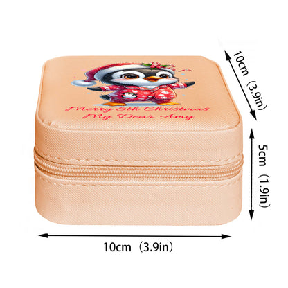 Mini Travel Jewelry Box, Birthday Gift for Woman & Girls JB022