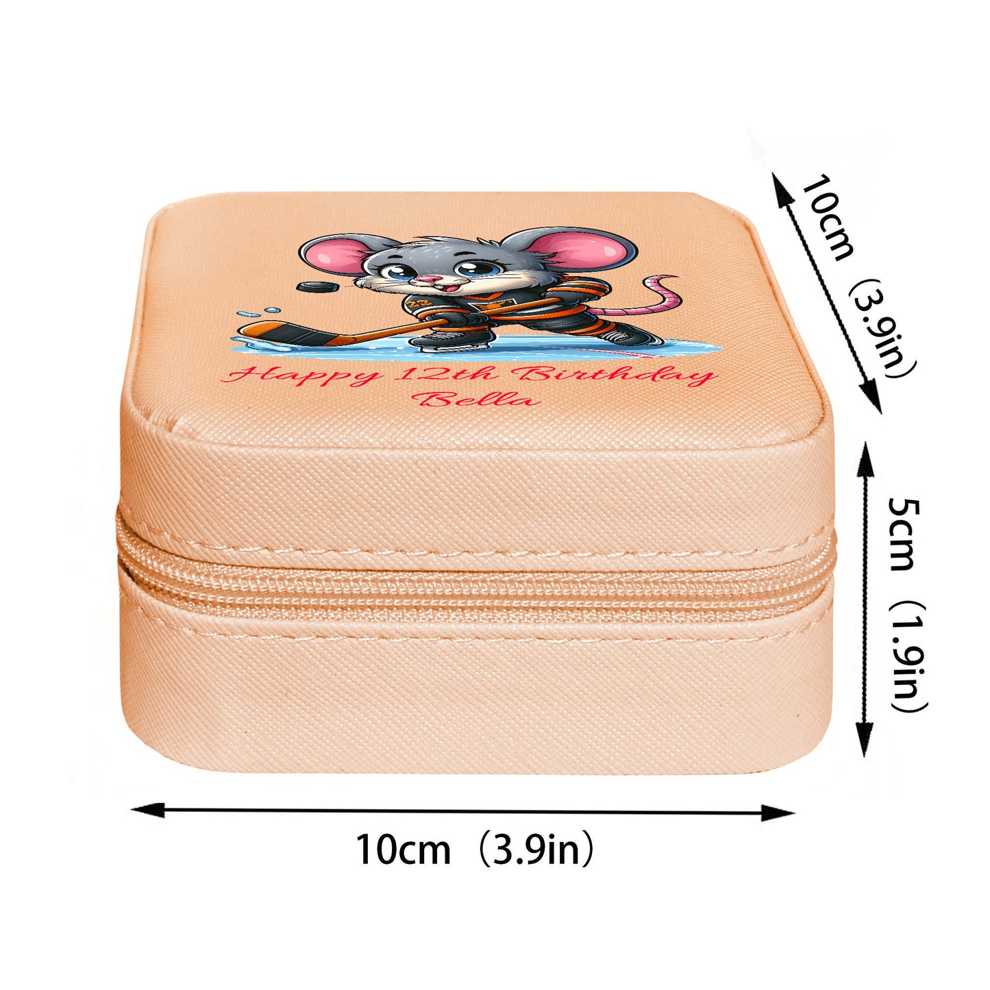 Mini Travel Jewelry Box, Birthday Gift for Woman & Girls JB003