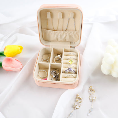 Mini Travel Jewelry Box, Birthday Gift for Woman & Girls, Gift for Teens Woman Girls Ladies