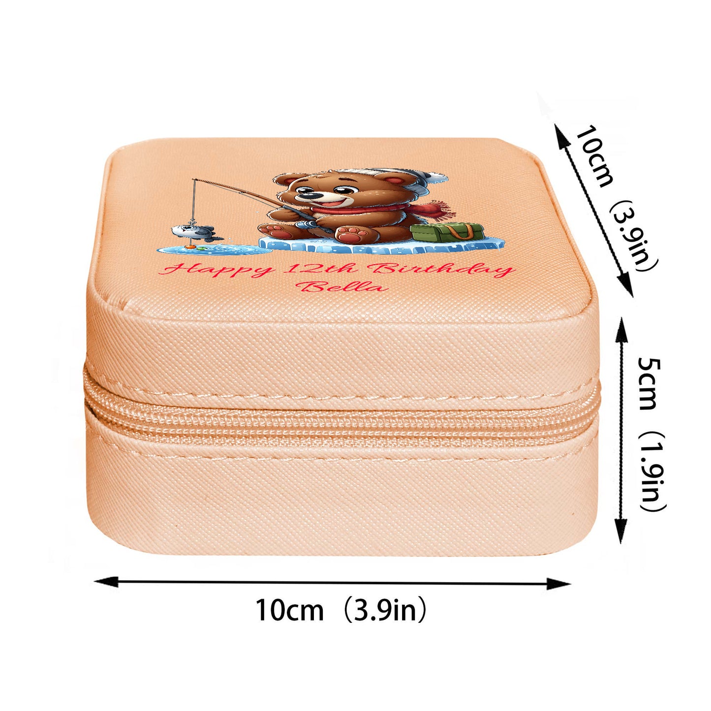 Mini Travel Jewelry Box, Birthday Gift for Woman & Girls JB006