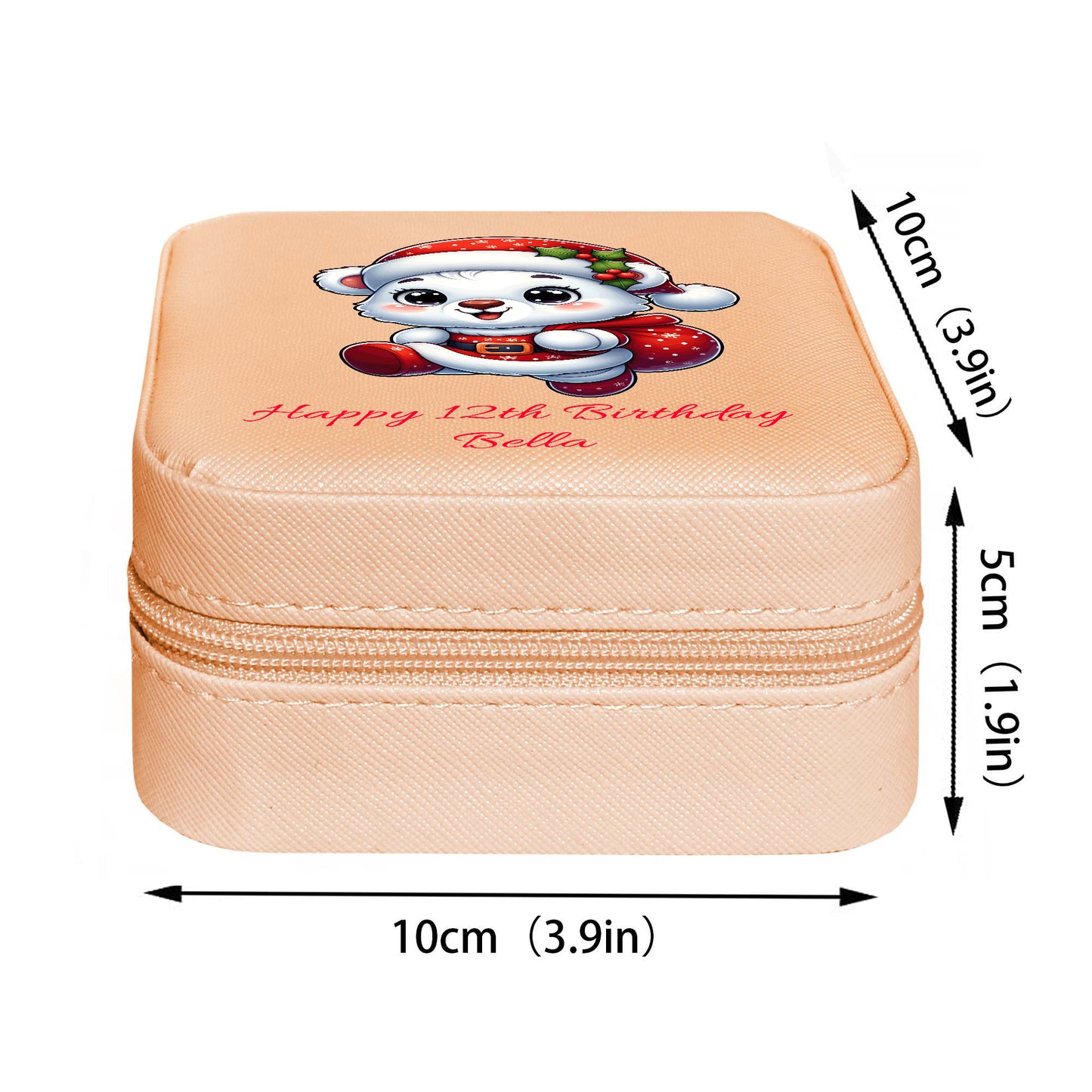 Mini Travel Jewelry Box, Birthday Gift for Woman & Girls JB007