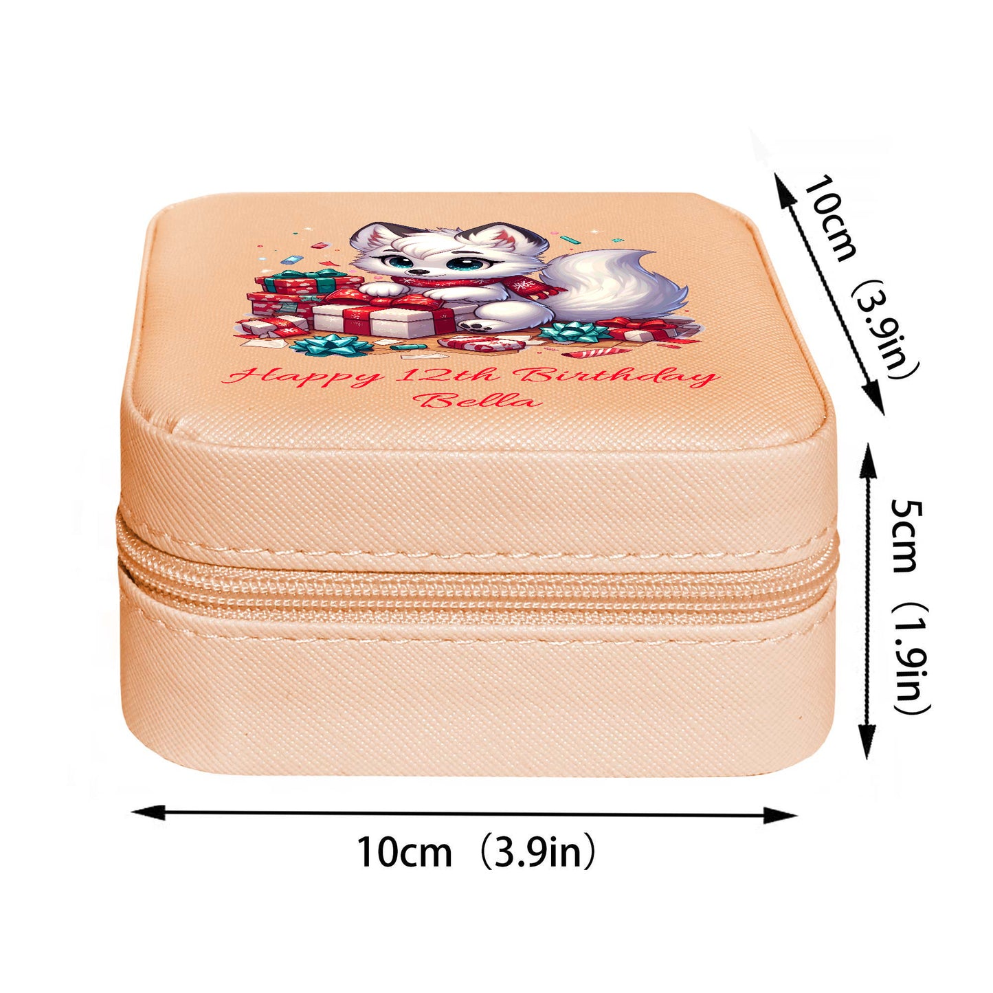 Mini Travel Jewelry Box, Birthday Gift for Woman & Girls JB008